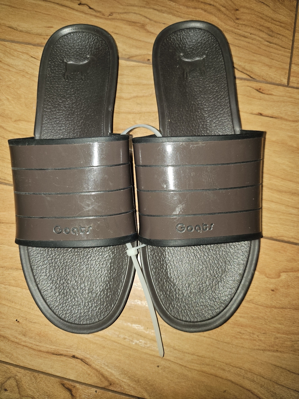 Kids Brown Slide Sandals - Easy Slip-On Comfort